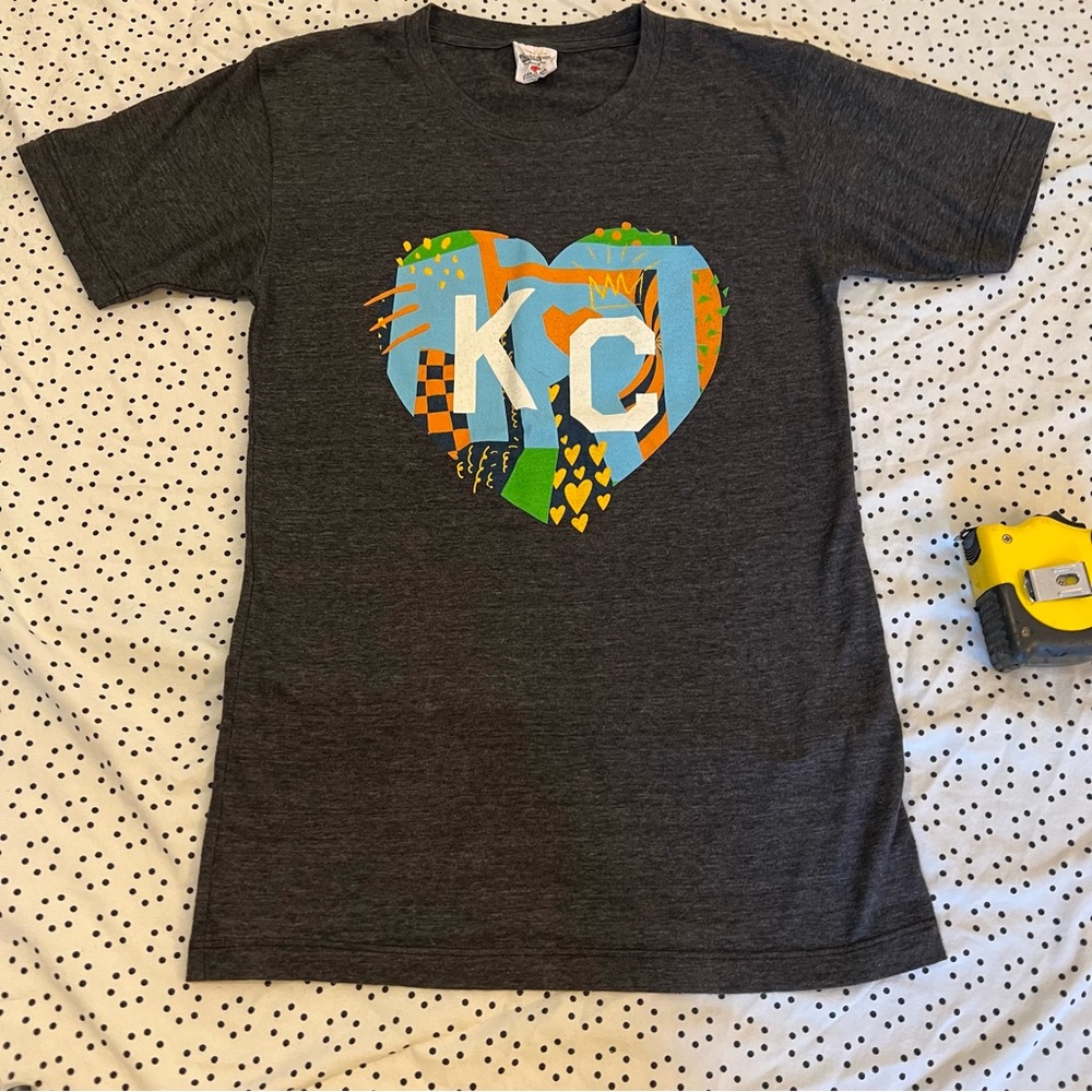 Charlie Hustle KC Art Tee grey xsmall